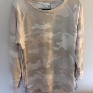 Cozy camo sweatshirt